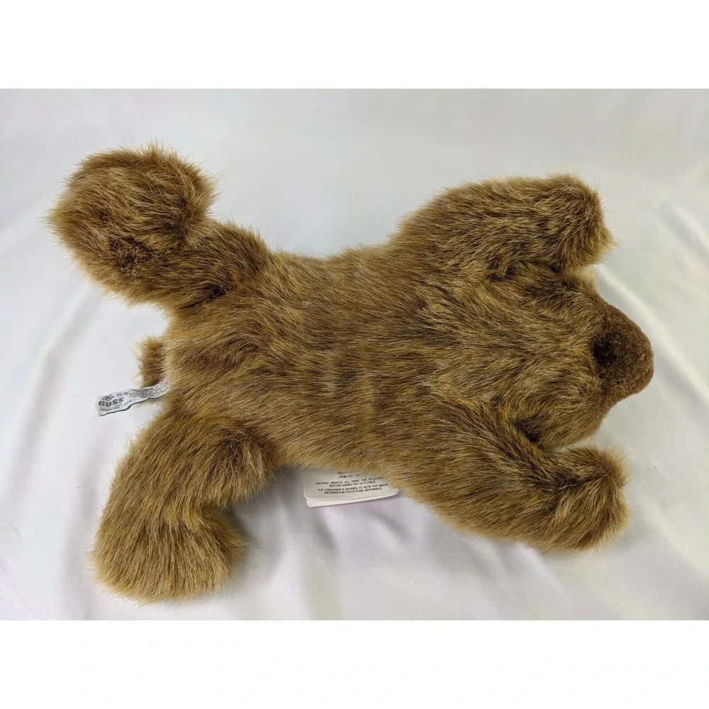 Russ Brownie Bear Jr Plush Brown 12 Inch Stuffed Animal Toy‎